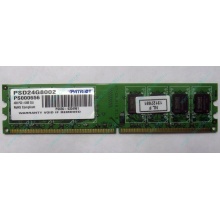 Модуль оперативной памяти 4Gb DDR2 Patriot PSD24G8002 pc-6400 (800MHz)  (Сергиев Посад)