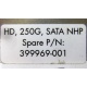 HP HD 250G SATA NLP Spare P/N 399699-001 (Сергиев Посад)